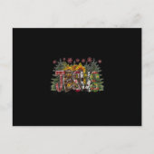 Jezus is de reden voor het kerstfeest briefkaart (Voorkant)