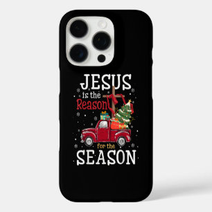 Jezus is de reden voor het kerstfeest Christelijk iPhone 16 Pro Hoesje