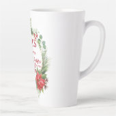 Jezus is de reden voor het kerstfeest latte mok (Rechts)