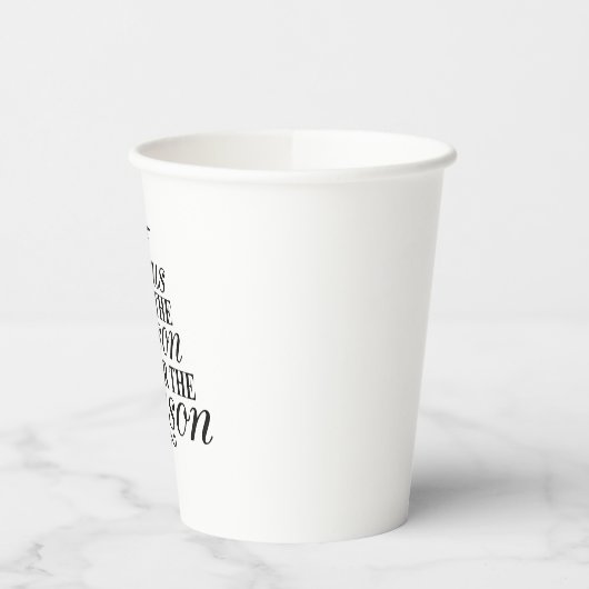 Jezus is de reden voor het kerstfeest papieren bekers (Links)