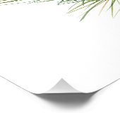 Jezus is de reden voor het kerstfeest perfect poster (Hoek)