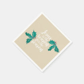 Jezus is de reden voor het kerstfeest servet (Hoek)