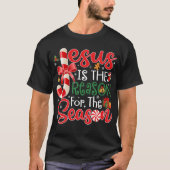 Jezus is de reden voor het kerstfeest t-shirt (Voorkant)