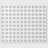 Jezus is de reden voor het kerstseizoen cadeaupapier (Vlak)