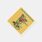 Jezus is de reden voor het kerstseizoen servetten (Hoek)