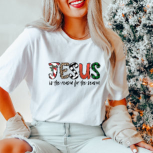 Jezus is de reden voor het kerstseizoen T-shirt