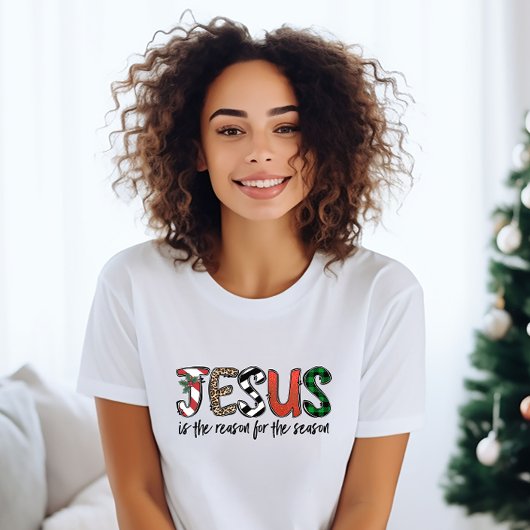 Jezus is de reden voor het kerstseizoen T-shirt