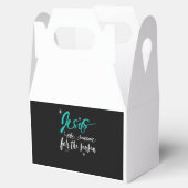 Jezus is de reden voor het moderne seizoen bedankdoosjes (Geopend)