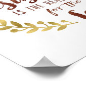 Jezus is de reden voor het Poster van de Seizoenku (Hoek)