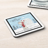 Jezus is de reden voor het seizoen bier onderzetter (Linkerzijde)