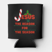 Jezus is de reden voor het seizoen blikjeskoeler (Voorkant)