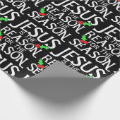 Jezus is de reden voor het seizoen cadeaupapier (Hoek)