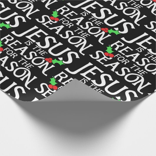 Jezus is de reden voor het seizoen cadeaupapier (Hoek)