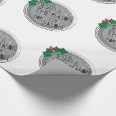 Jezus is de reden voor het seizoen cadeaupapier (Hoek)