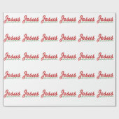 Jezus is de reden voor het seizoen cadeaupapier (Vlak)