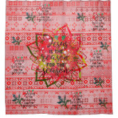 "Jezus is de reden voor het seizoen" Douchegordijn (Voorkant)