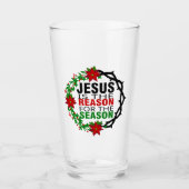 Jezus is de reden voor het seizoen glas (Voorkant)