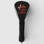 Jezus is de reden voor het seizoen golfheadcover (Voorkant)