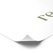 Jezus is de reden voor het seizoen Kerstkruis Perfect Poster (Hoek)