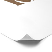 Jezus is de reden voor het seizoen Kerstkruis Poster (Hoek)