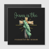 Jezus is de reden voor het seizoen Kerstmis Jezus (Voorkant / Achterkant)