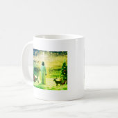 Jezus is de reden voor het seizoen koffiemok (Voorkant links)