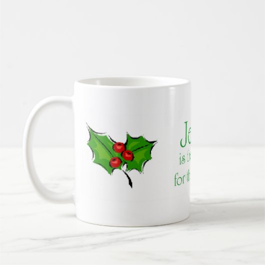 Jezus is de reden voor het seizoen koffiemok (Links)