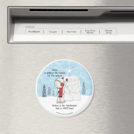 Jezus is de reden voor het seizoen magneet (Insitu (Vaatwasser))
