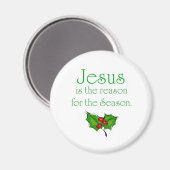 Jezus is de reden voor het seizoen magneet (Voorkant / Achterkant)