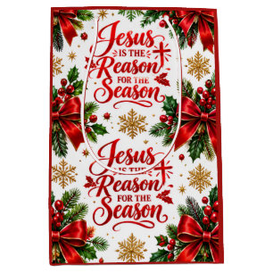 Jezus is de reden voor het Seizoen Medium Cadeauzakje