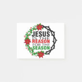 Jezus is de reden voor het seizoen post-it® notes (Voorkant)