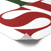 Jezus is de reden voor het seizoen poster (Hoek)