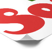 Jezus is de reden voor het seizoen poster (Hoek)