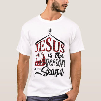 Jezus is de reden voor het seizoen t-shirt