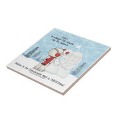 Jezus is de reden voor het seizoen tegeltje (Zijkant)