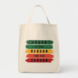  Jezus is de reden voor het seizoen Tote Bag