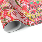 "Jezus is de reden voor het seizoen"Verpakkingspap Cadeaupapier (Rol Hoek)