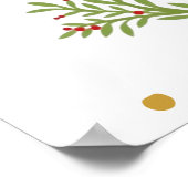 Jezus is de reden voor het seizoen Wall Art Poster (Hoek)