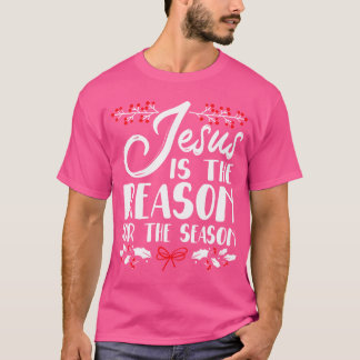 Jezus is de reden voor kerstdag X T-shirt