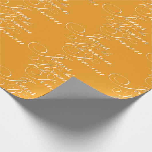 Jezus is de reden voor Kerstmis. Cadeaupapier (Hoek)