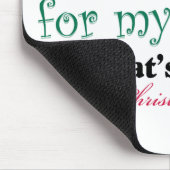 Jezus is de reden voor mijn seizoen muismat (Hoek)