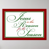 Jezus is de reden waarom Poster (Voorkant)