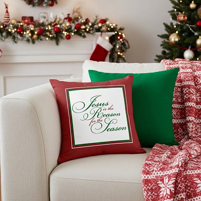 Jezus is de reden waarom ze een kussen gooit (Creator heeft geüpload)