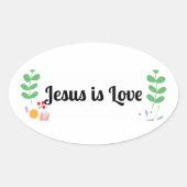 Jezus is de Sticker van liefde (Voorkant)