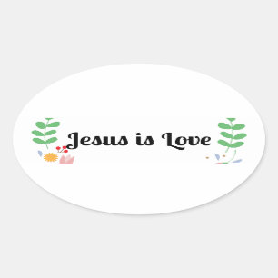Jezus is de Sticker van liefde