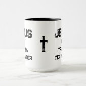 Jezus is de Traumabeëindiger Christelijk Mok (Midden)