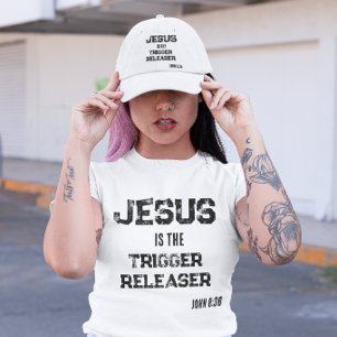 Jezus is de Trigger Releaser Geloof Vrijheid T-shirt