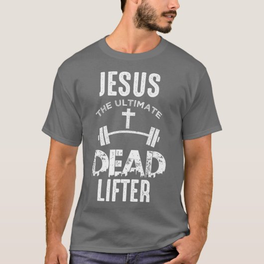 Jezus is de ultieme dode oplichter Christelijk T-shirt (Voorkant)