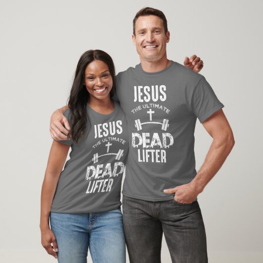 Jezus is de ultieme dode oplichter Christelijk T-shirt (Unisex)