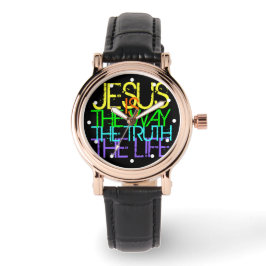 Jezus is de Weg, Christelijke Vrouwen Horloge